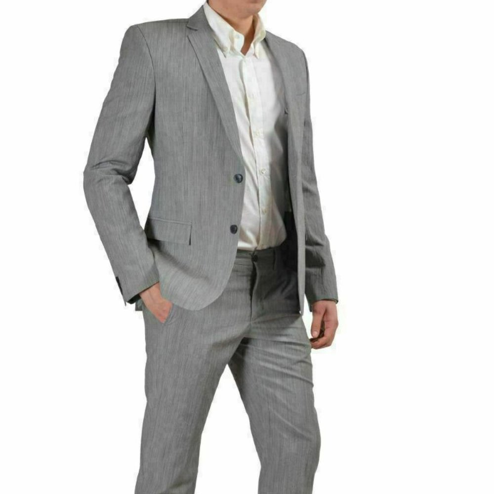 Versace Collection Men's Multi-Color Wool Suit - Picture 3 of 15